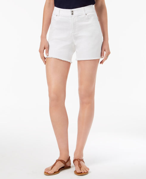 Style & Co Frayed Hem Denim Shorts